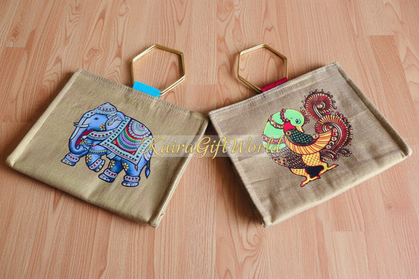 Elegant Golden Bangle Handle Bags!!!