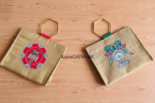 Elegant Golden Bangle Handle Bags!!!