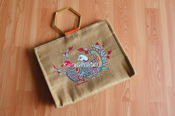 Elegant Golden Bangle Handle Bags!!!