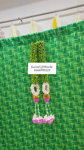 Palm leaf/Jasmine Hangings!!! - KairaGiftWorld