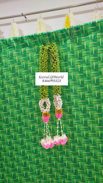 Palm leaf/Jasmine Hangings!!! - KairaGiftWorld