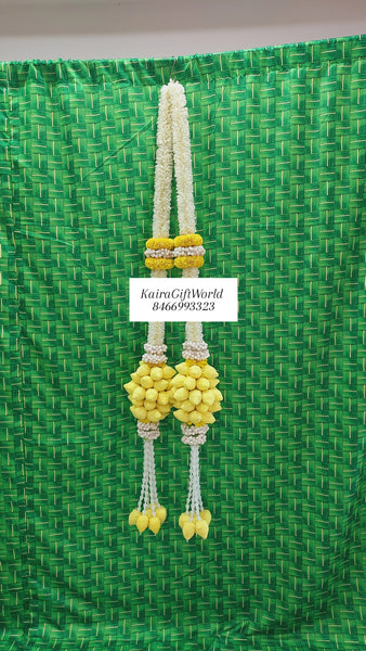 Lotus Bud/Jasmine Loop Garlands!!!! Set of 2!!! - KairaGiftWorld