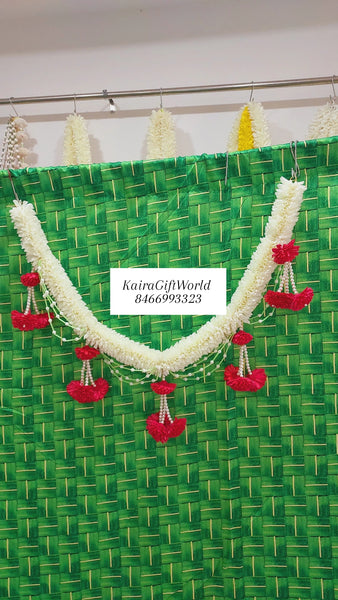 Jasmine Bud/Solawood Flower Torans!!! - KairaGiftWorld