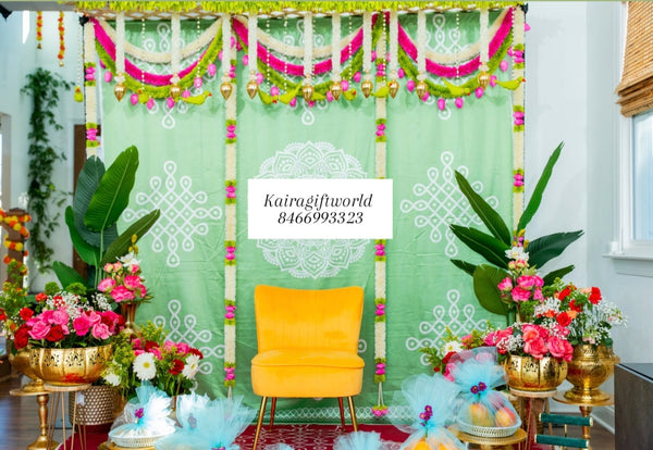 Kolam Backdrop Set!! - KairaGiftWorld