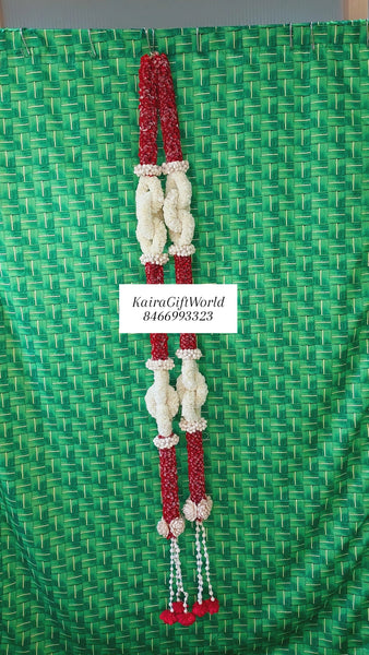 White Loop Garlands!!! Set of 2!! - KairaGiftWorld