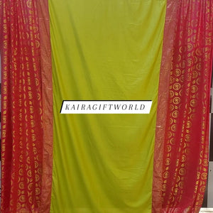 Green and Pink Backdrop Cloth
