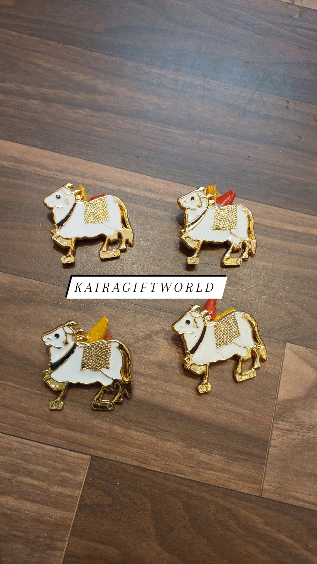 Pichwai Cow Pasupu Kumkum Packets – KairaGiftWorld
