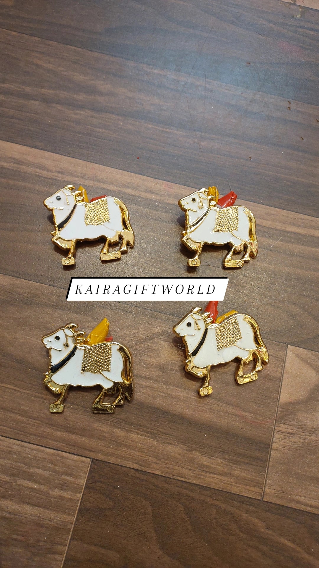 Pichwai Cow Pasupu Kumkum Packets