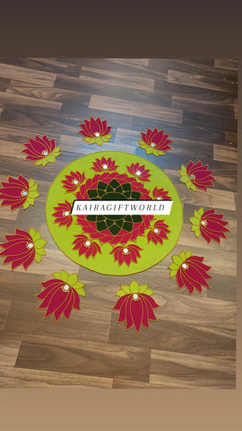 Lotus Rangoli