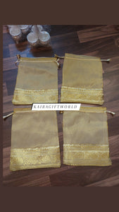 Gold Tissue Potli