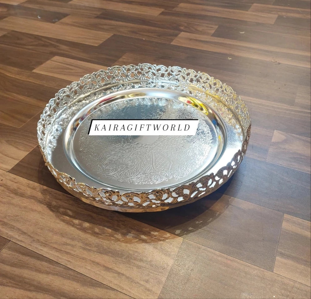 German Silver Tray - K65