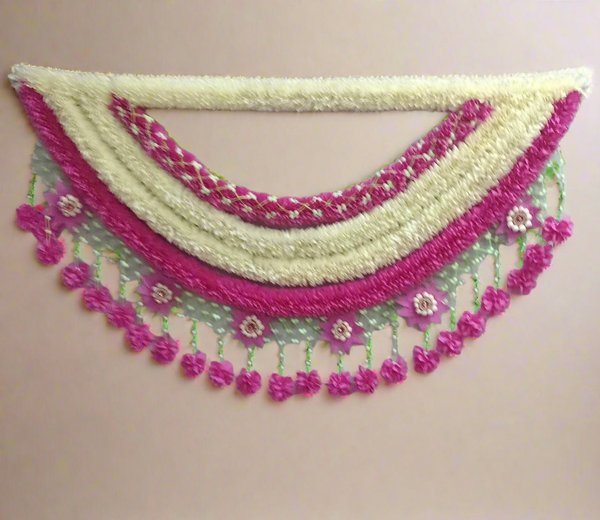 White and Purple U shape arch!!!