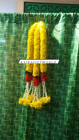 Yellow and Orange Hangings