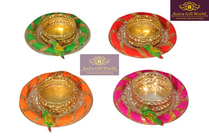 Candle Holder mix color base-candle holder-KairaGiftWorld