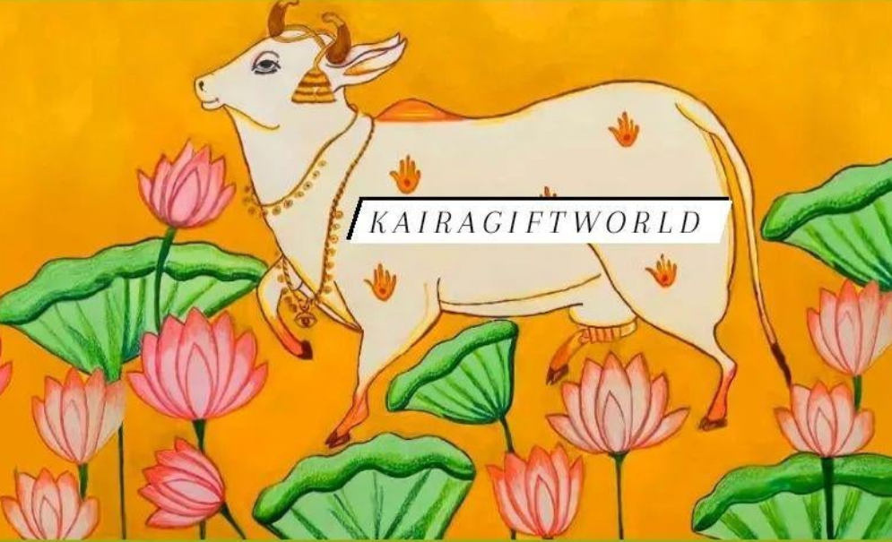 Pichwai Cow Backdrop Cloth