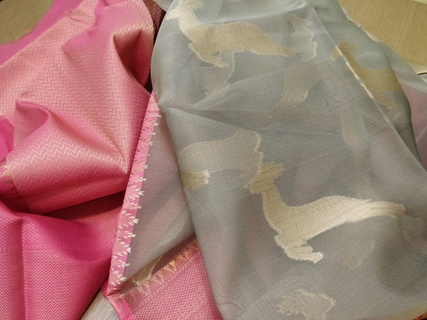 Kora Muslin Saree-saree-KairaGiftWorld