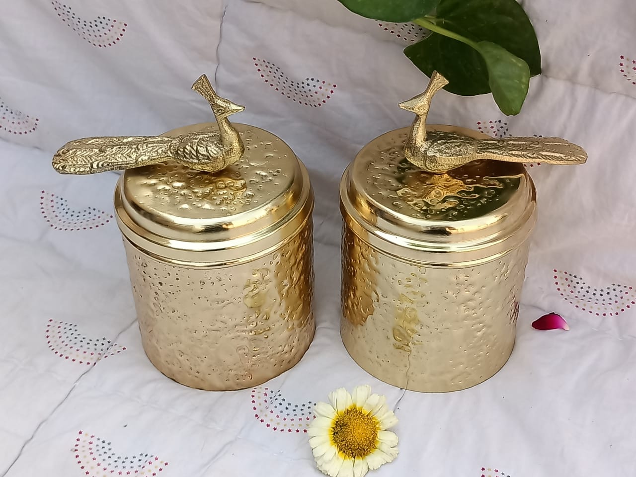 Peacock Jars
