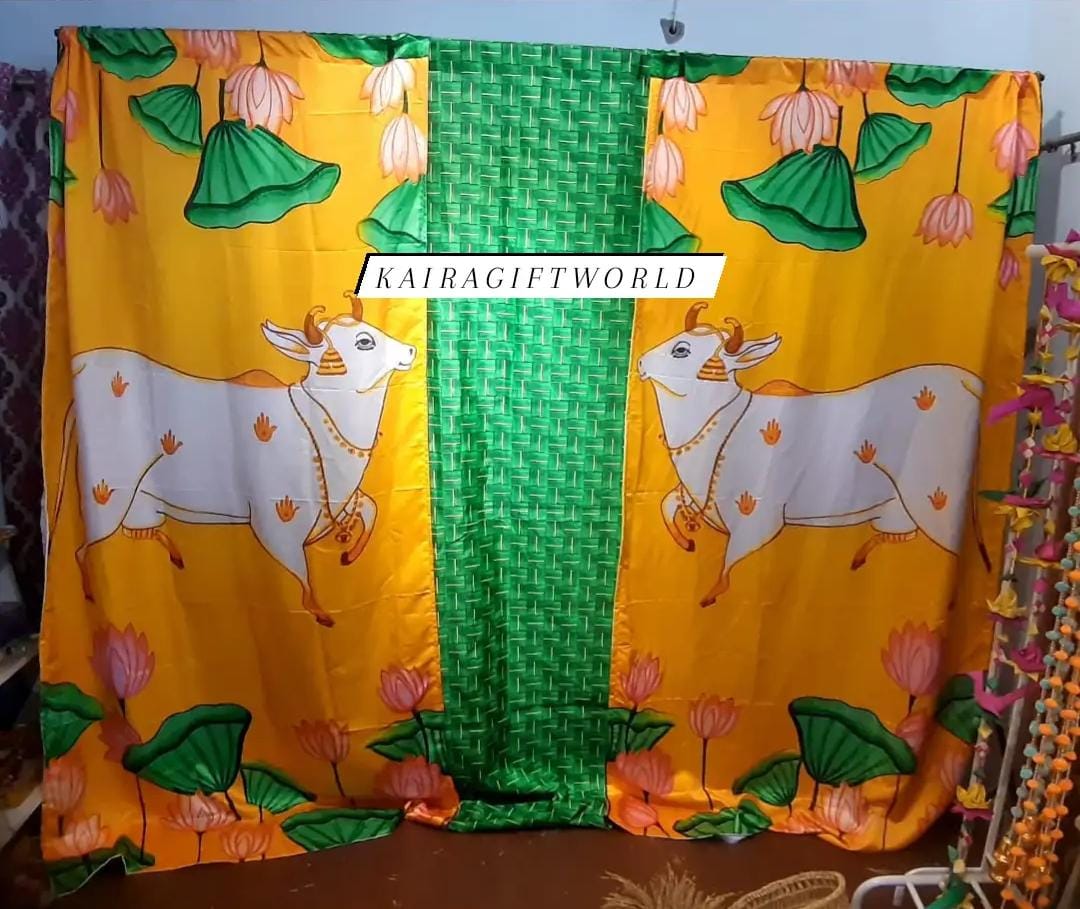 Pichwai Cow Backdrop