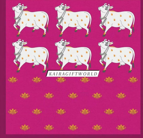 Pichwai Theme Backdrop Cloth