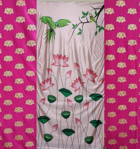 Peach Lotus Backdrop