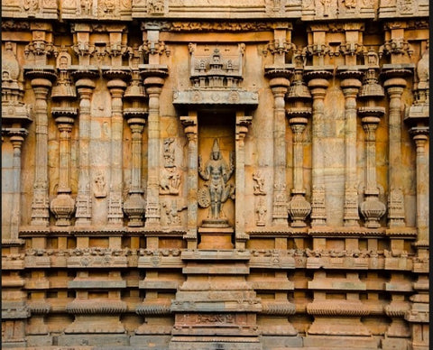Temple Theme Backdrop Cloth