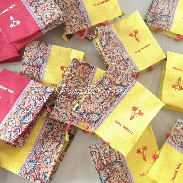 Kalamkari Jute Bag