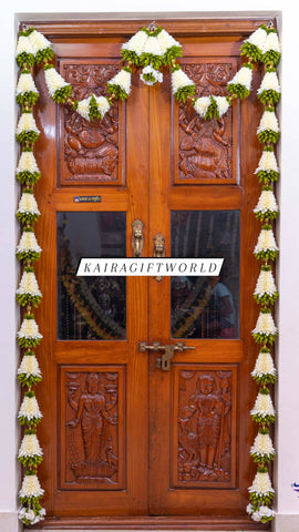 White and Green entrance set