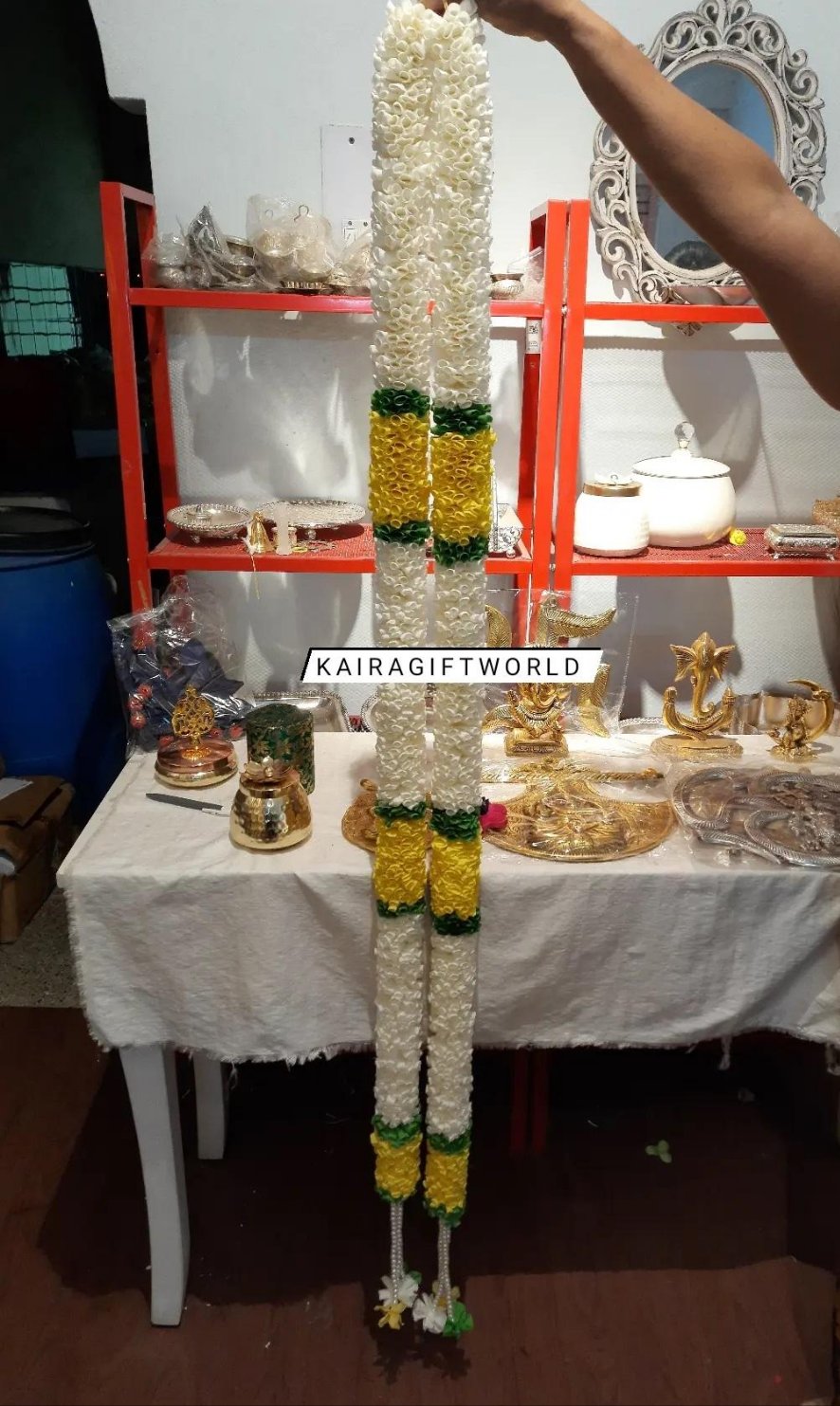 #housewarminginvitation
#housewarminginvitationtemplateindian
#housewarmingdecoration
#housewarmingdecorationideasindian
 #HousewarmingDecorations
#GrihaPraveshDecor
#HomeEntranceHousewarming Decorations
#TraditionalIndianHousewarmingReturnGifts
#halfsareefunctiondecorationinusa
#Usaevents 
#saibhavidecors #thereturngiftcorner #desidiy #decorbykrishna #seemanthamdecor #babyshowerdecor #Traditionalbabyshowerdecoration 
#lalithacreations #rootedindian #pillarscloth #clothgarlands #lotusbudhangings #solawood