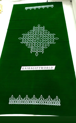Velvet Kolam/Muggu Backdrop Cloth