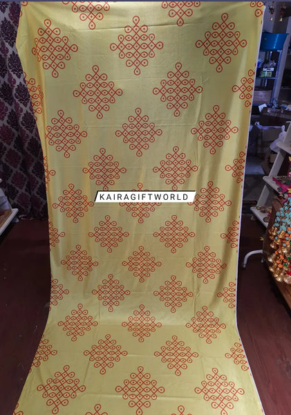 Kolam/Muggu Backdrop Cloth