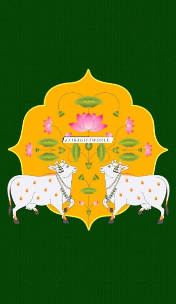 Pichwai cow Backdrop Cloth