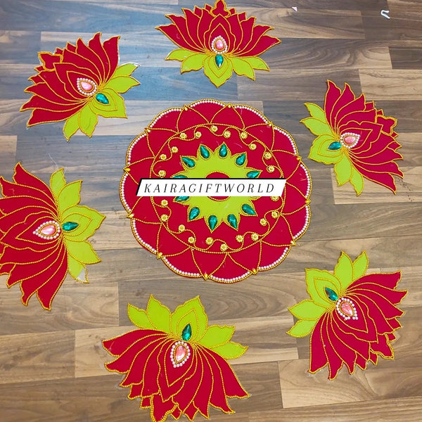 Velvet Rangoli