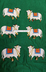 Pichwai Cow Cutouts - Set of 2