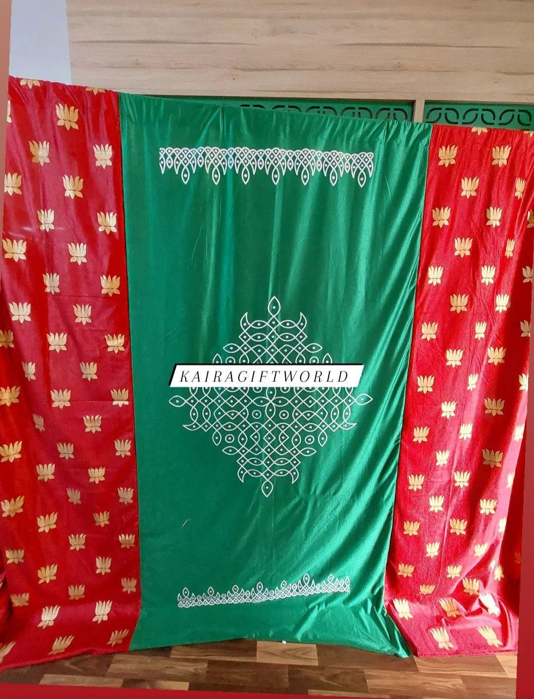 Muggu/Lotus Backdrop Cloth