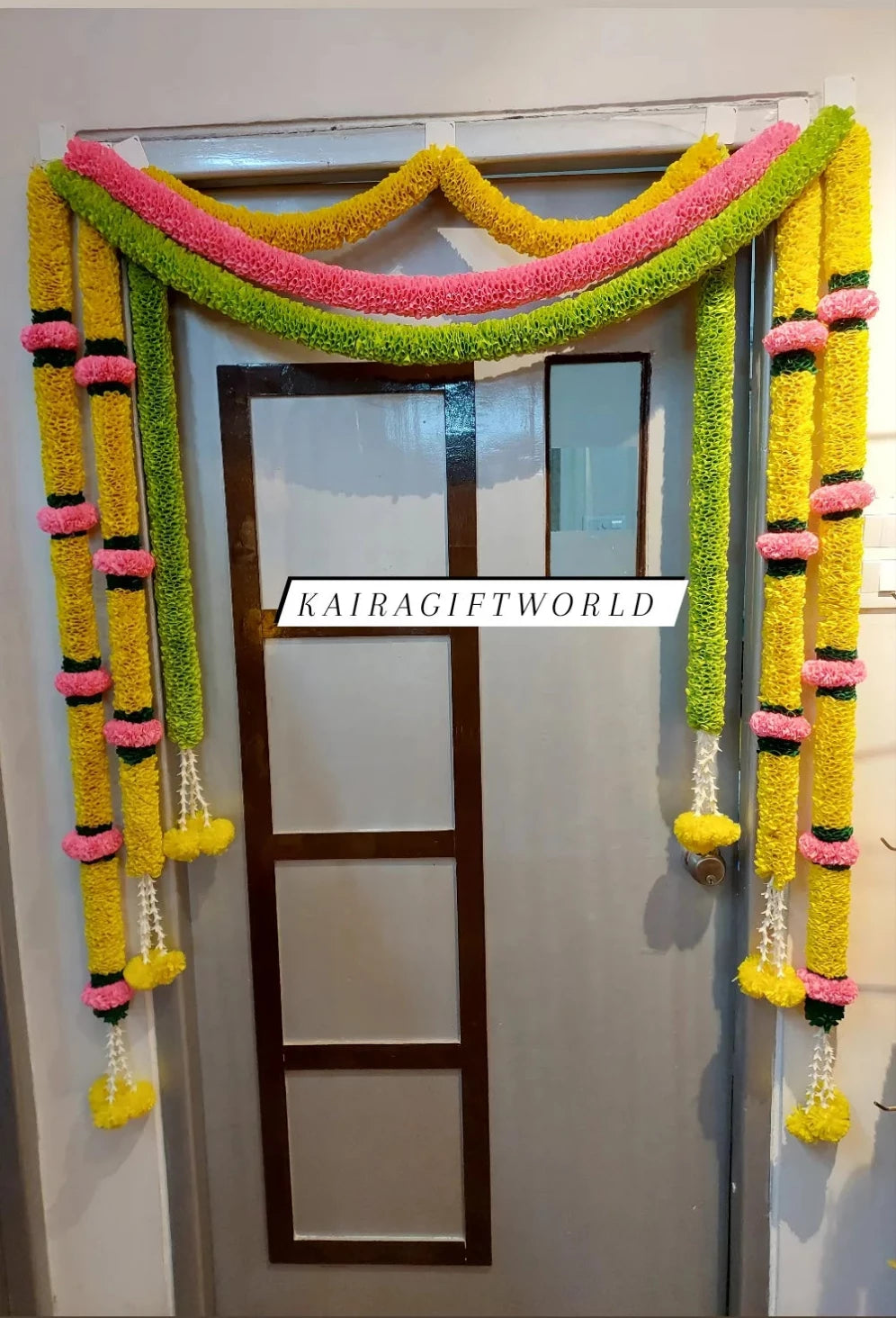 Yellow and Pink Entrance Set