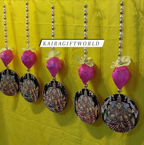 Ashta Lakshmi Theme Lotus Bud Hangings
