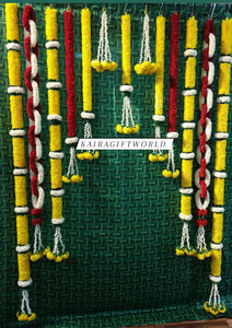 Yellow Red Garlands Set