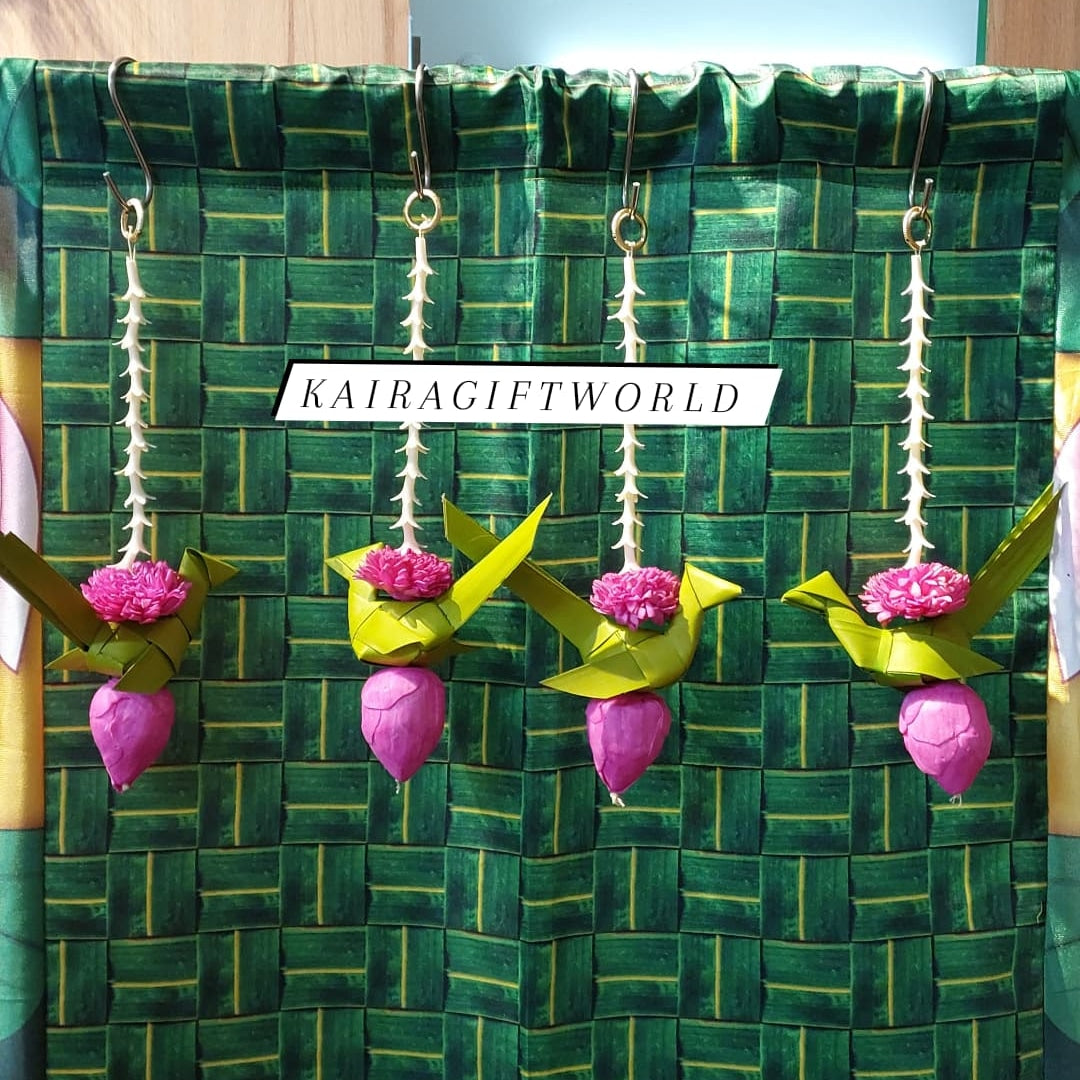 Parrot Lotus Bud Hangings!!