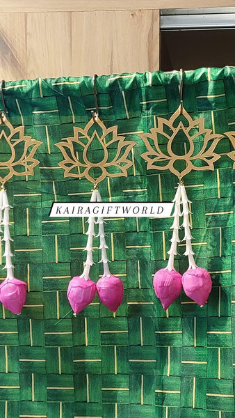 Gold Lotus bud Hangings!!!