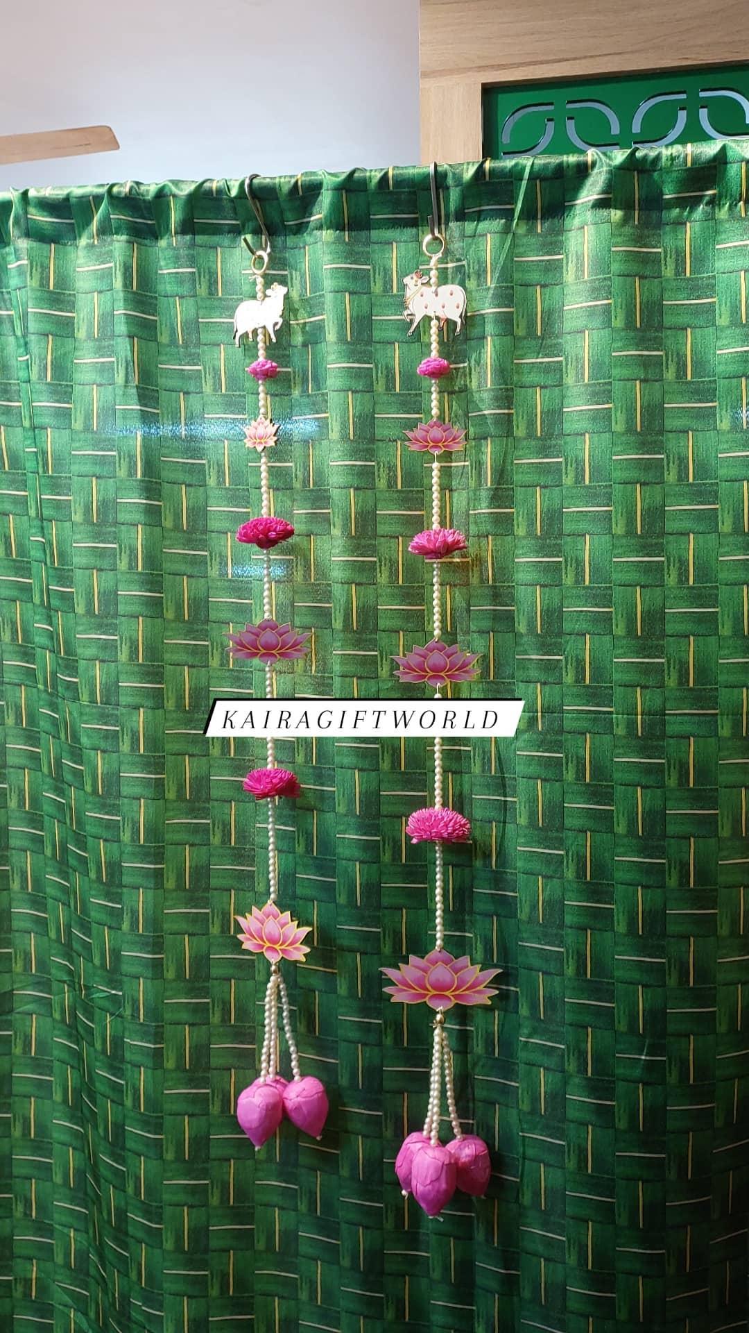 Lotus Cow Hangings