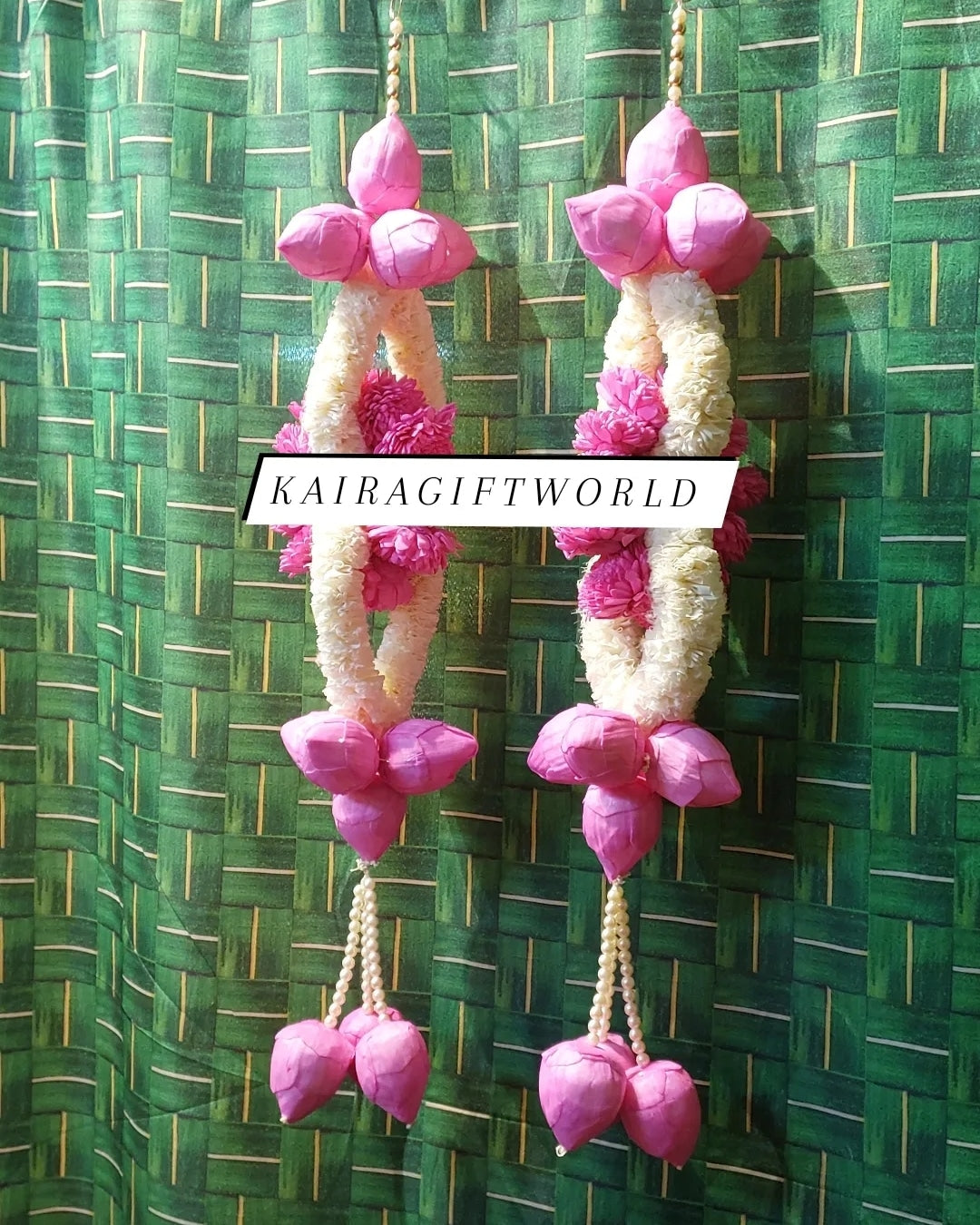 Lotus bud Loop Hangings - Pair!!!