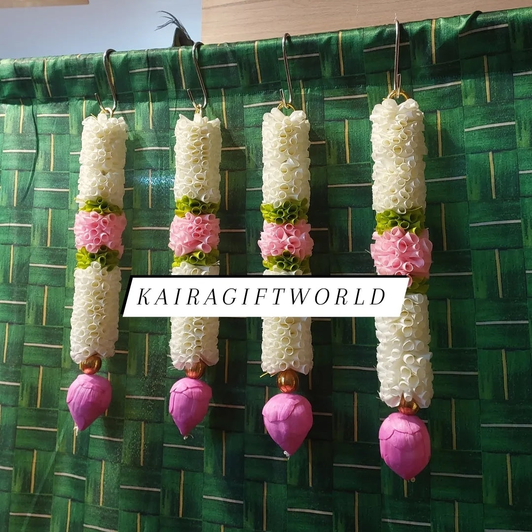 White and Pink Lotus Bud Hangings!!!