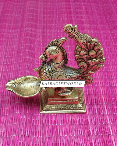 Peacock Diya